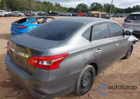 2016 Nissan Sentra S из США, поврежденный, VIN 3N1AB7AP4GY310349